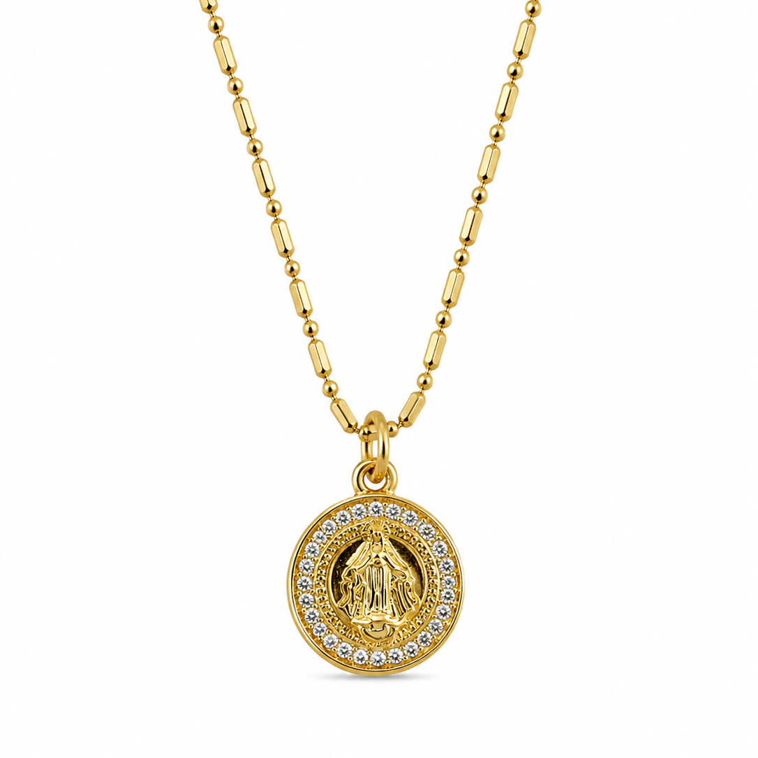 Collar | Virgencita con San Benito