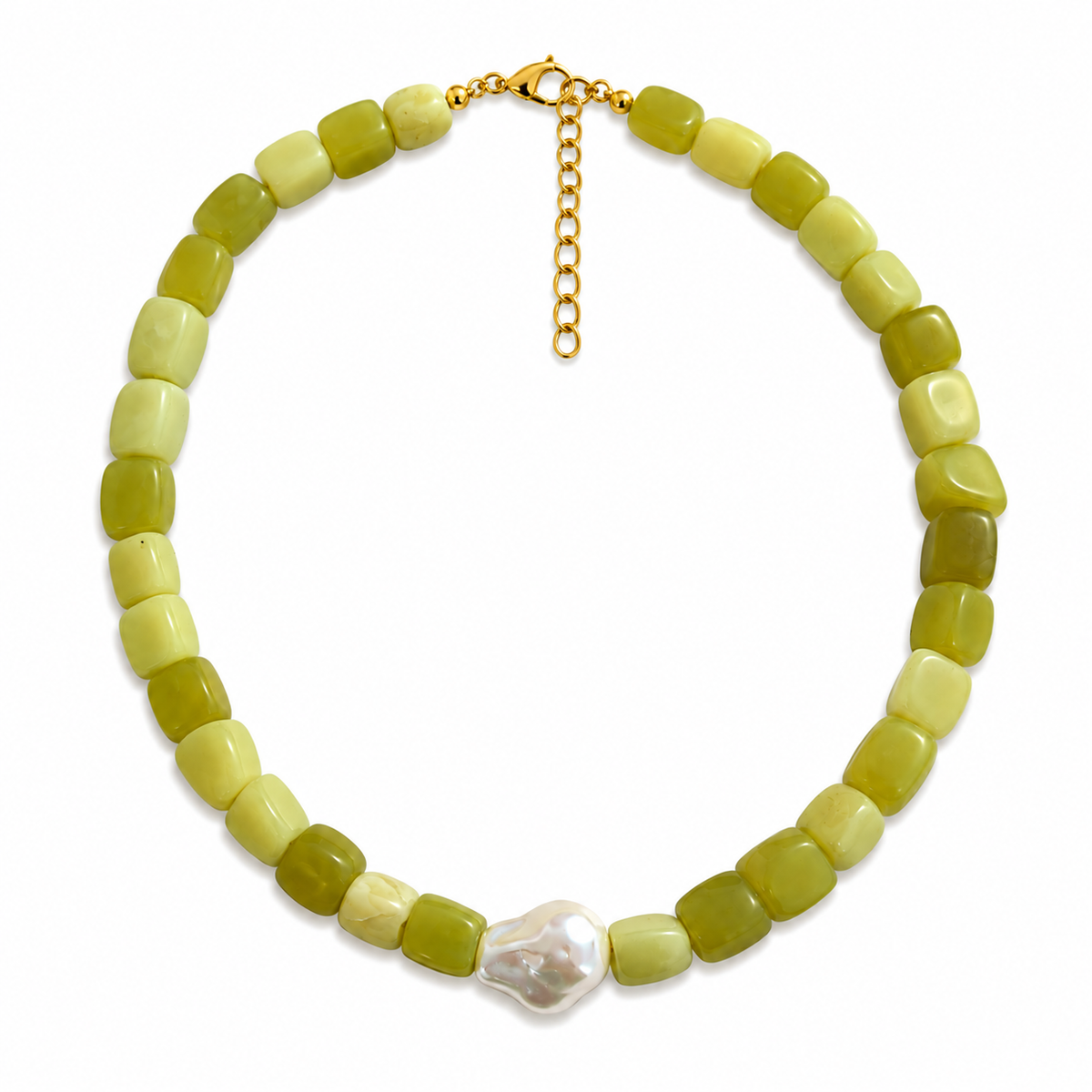 Collar | Olive Pearl