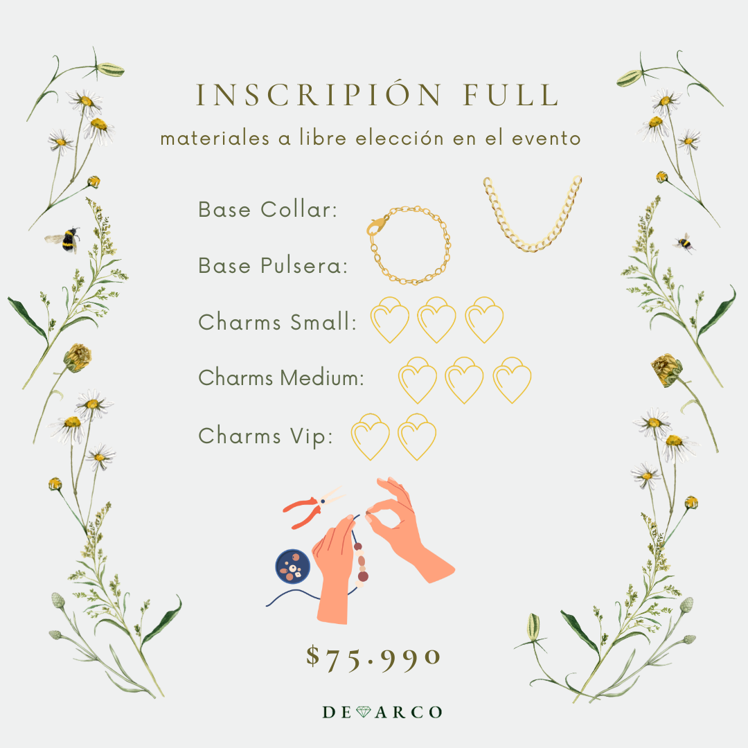 Taller Charm Brunch | Arma tus Joyas