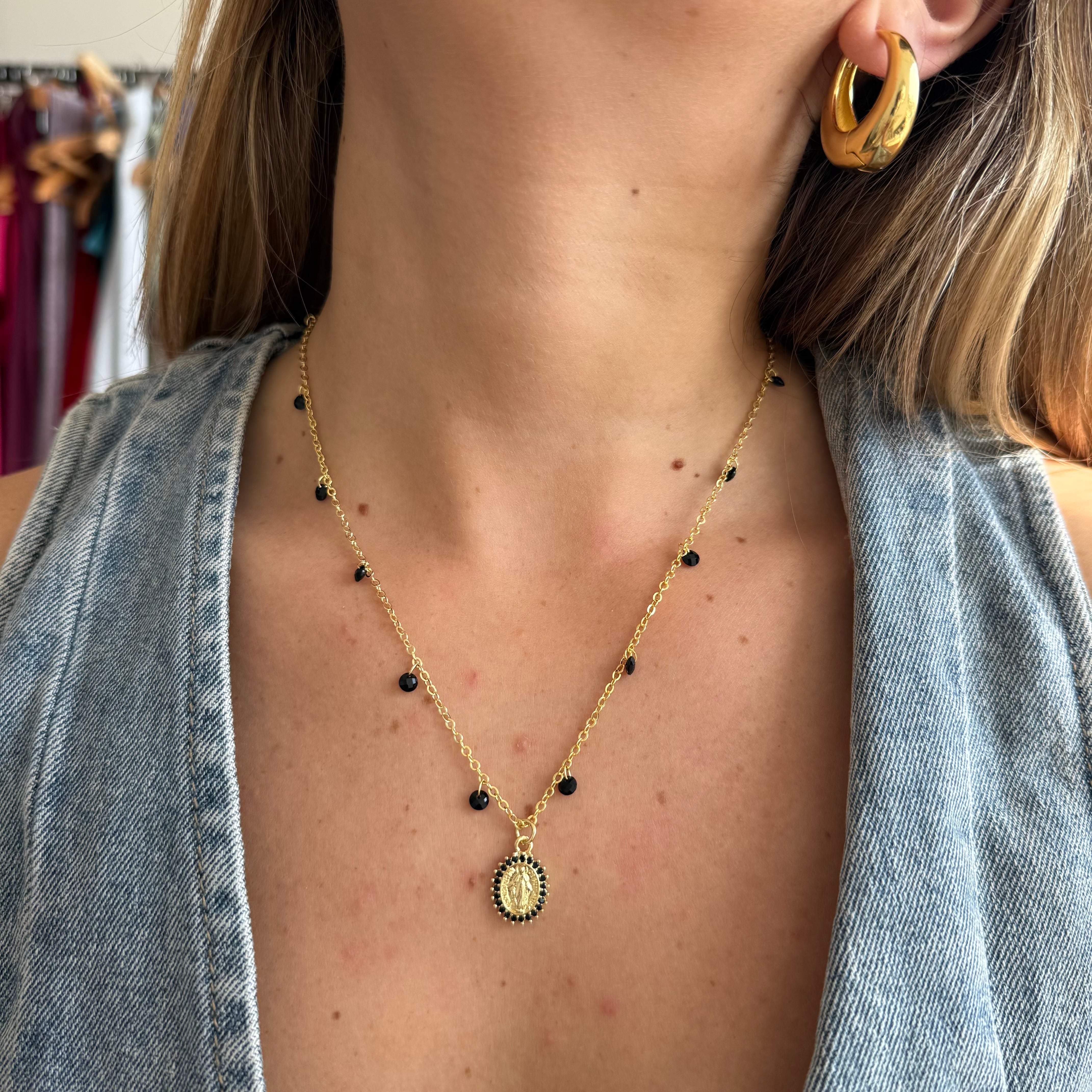 Collar | Virgencita Black