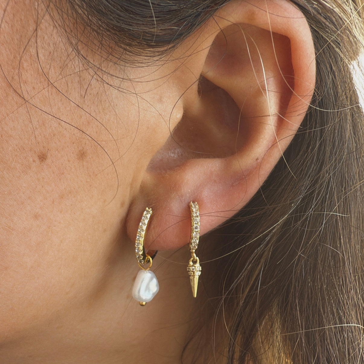 Argollas | Little Gold Pearl