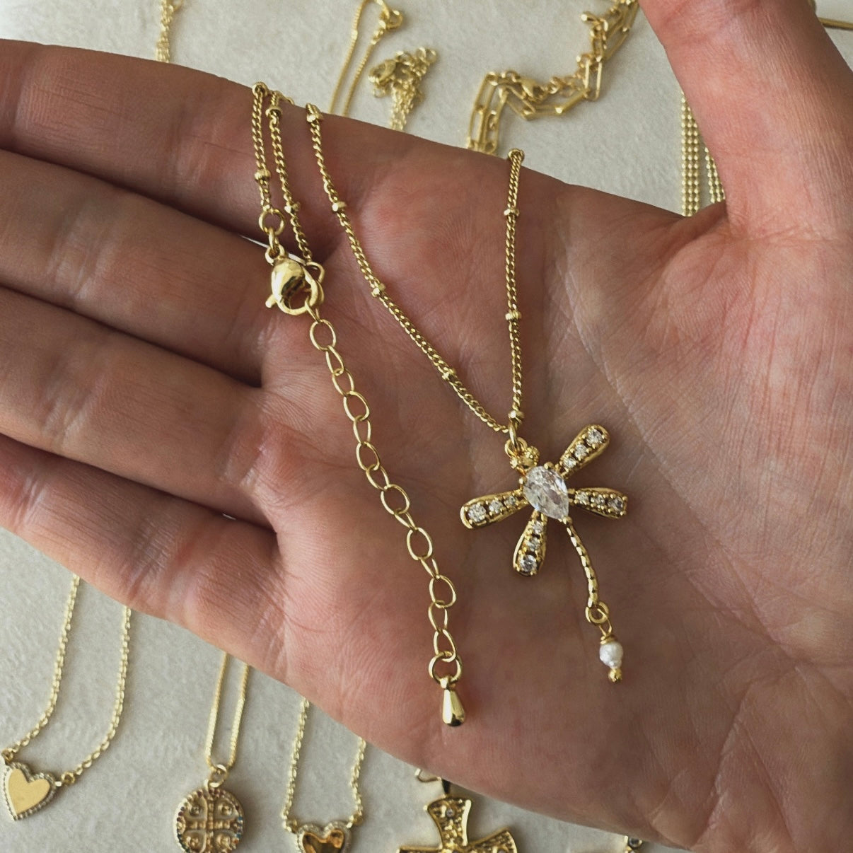 Cadenita | Amuleto Libelula