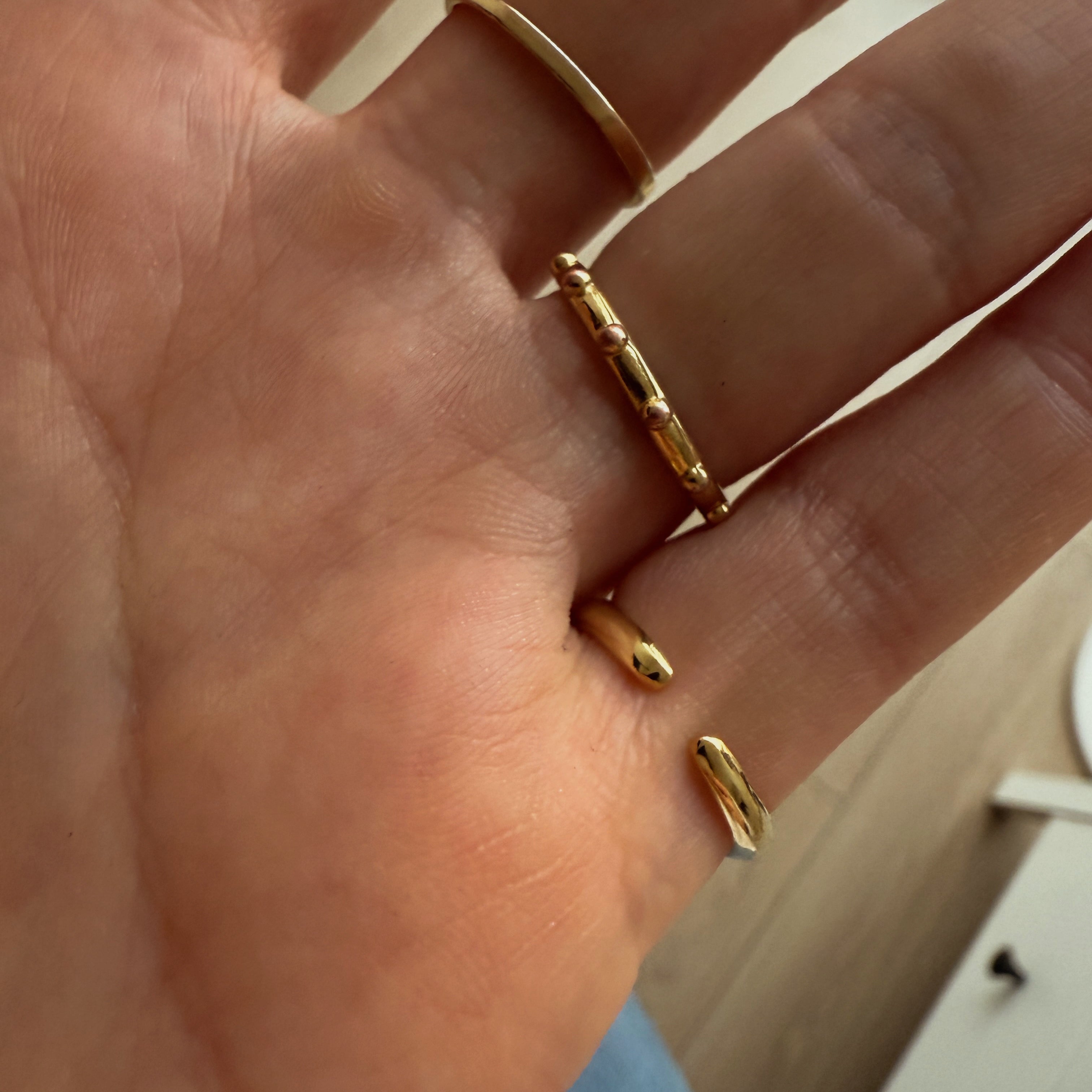 Anillo | Oro con grabado