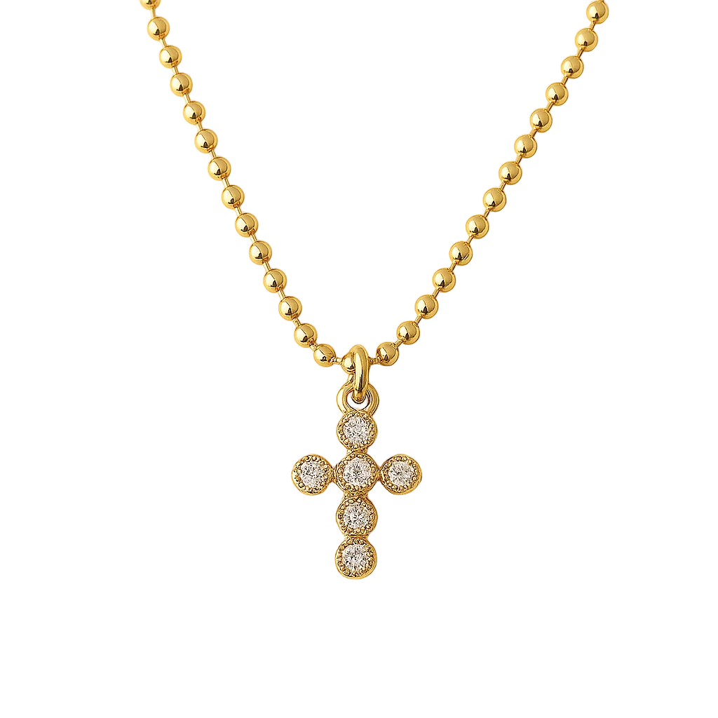 Cadenita | Cruz brillante