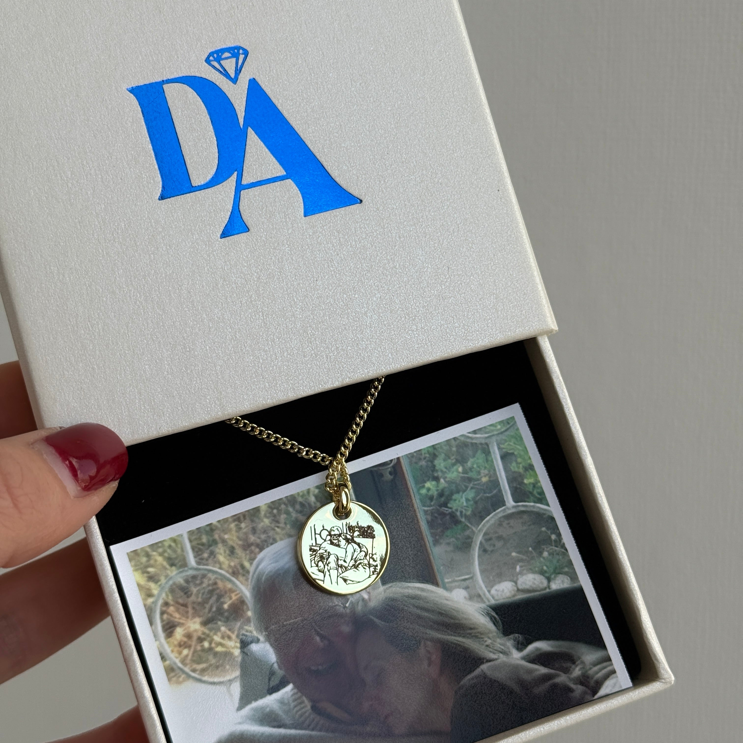 Cadenita | Medalla Silver Circones Personalizable
