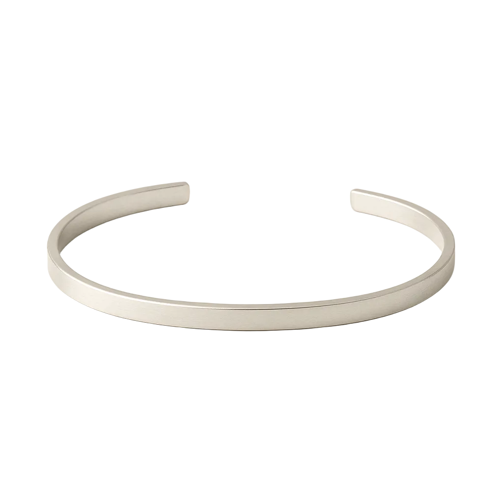 Esclava | Plata Grabada 2 mm