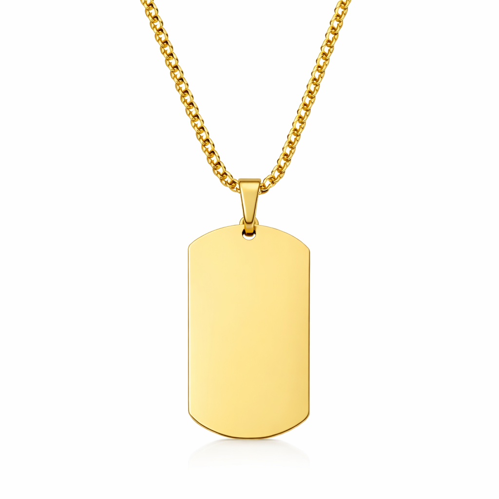 For Him | Placa Militar Oro