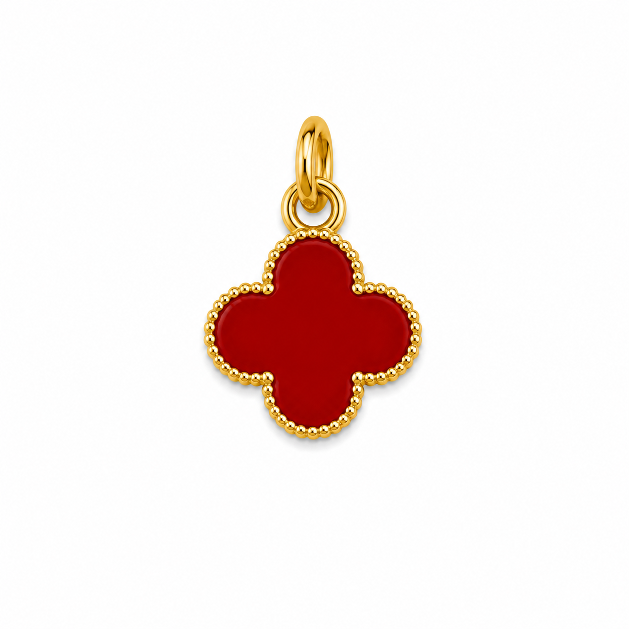 Charm | Trébol rojo
