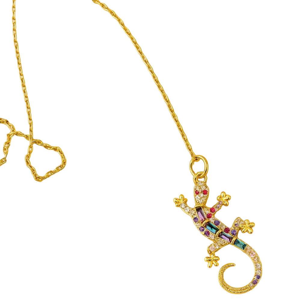 Cadenita | Amuleto Lagartija