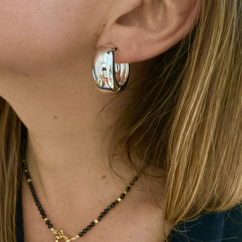 Aros | Chunky Silver