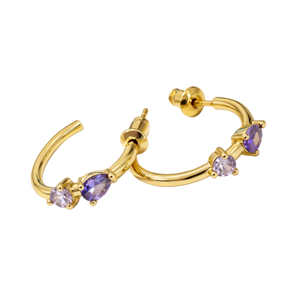 Aros | Argollas Violet