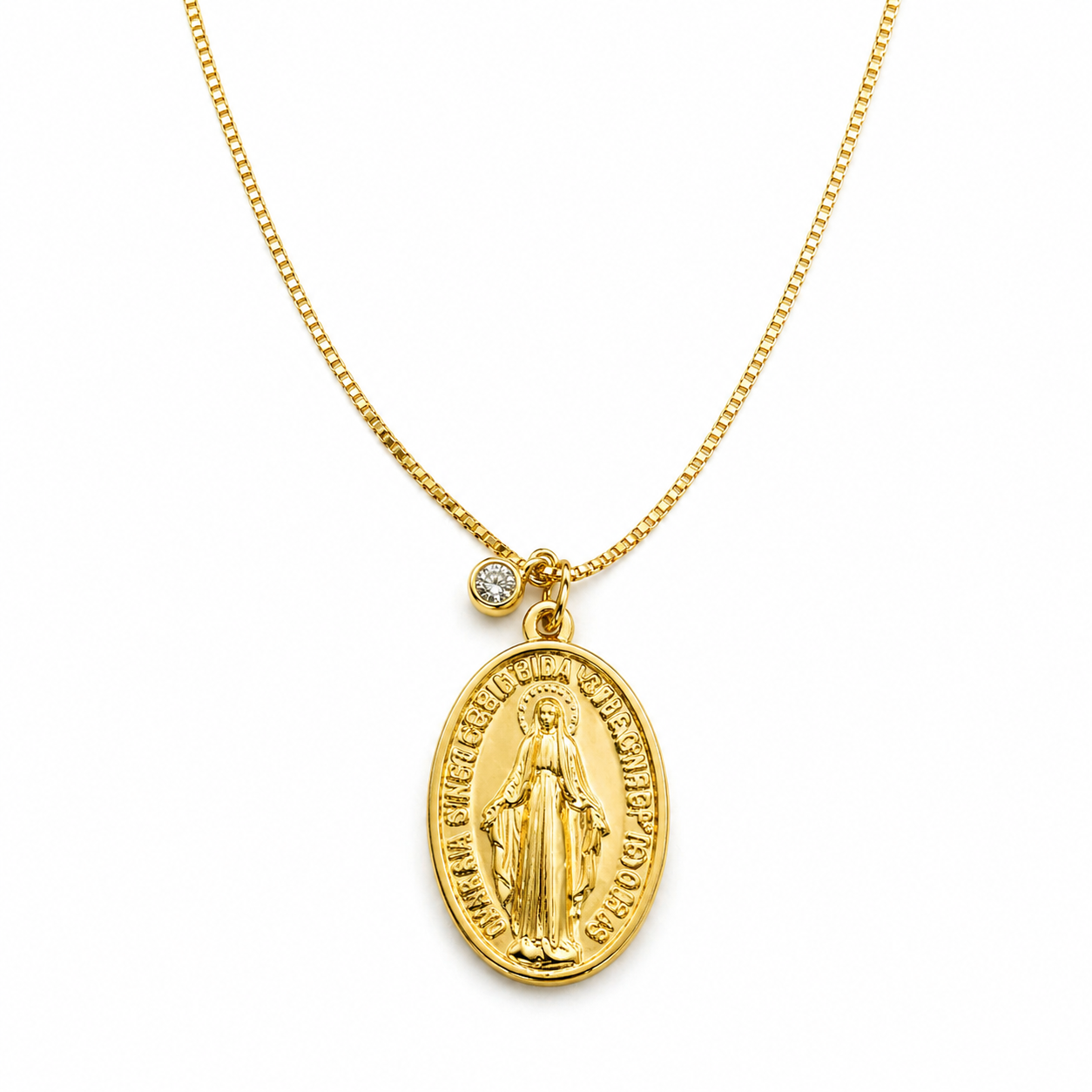 Collar | Virgen De Los Rayos Minimalista