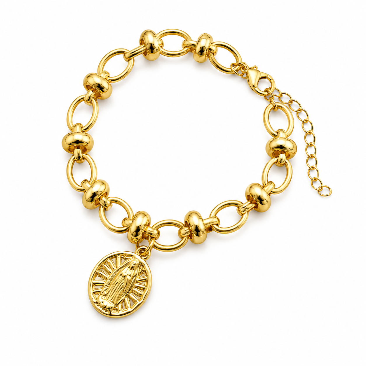 Collar | Pulsera Virgen Gold