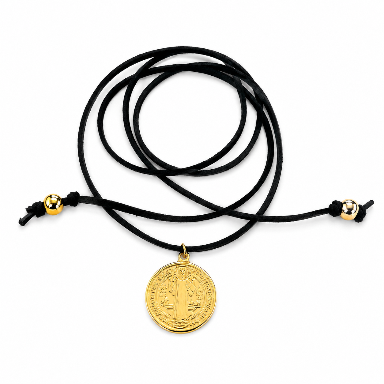 Collar | Gamuza Black + San Benito