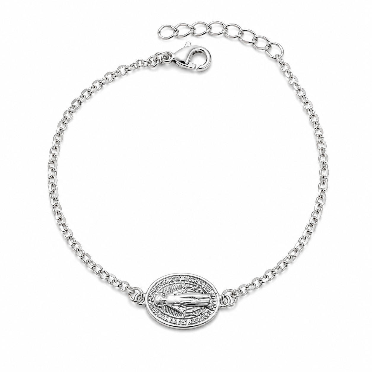 Pulsera | Virgencita Silver