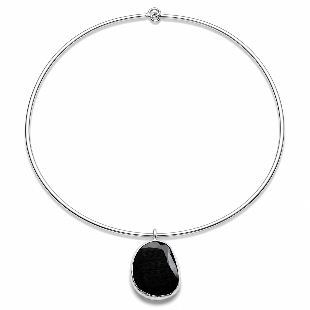 Collar | Black Silver