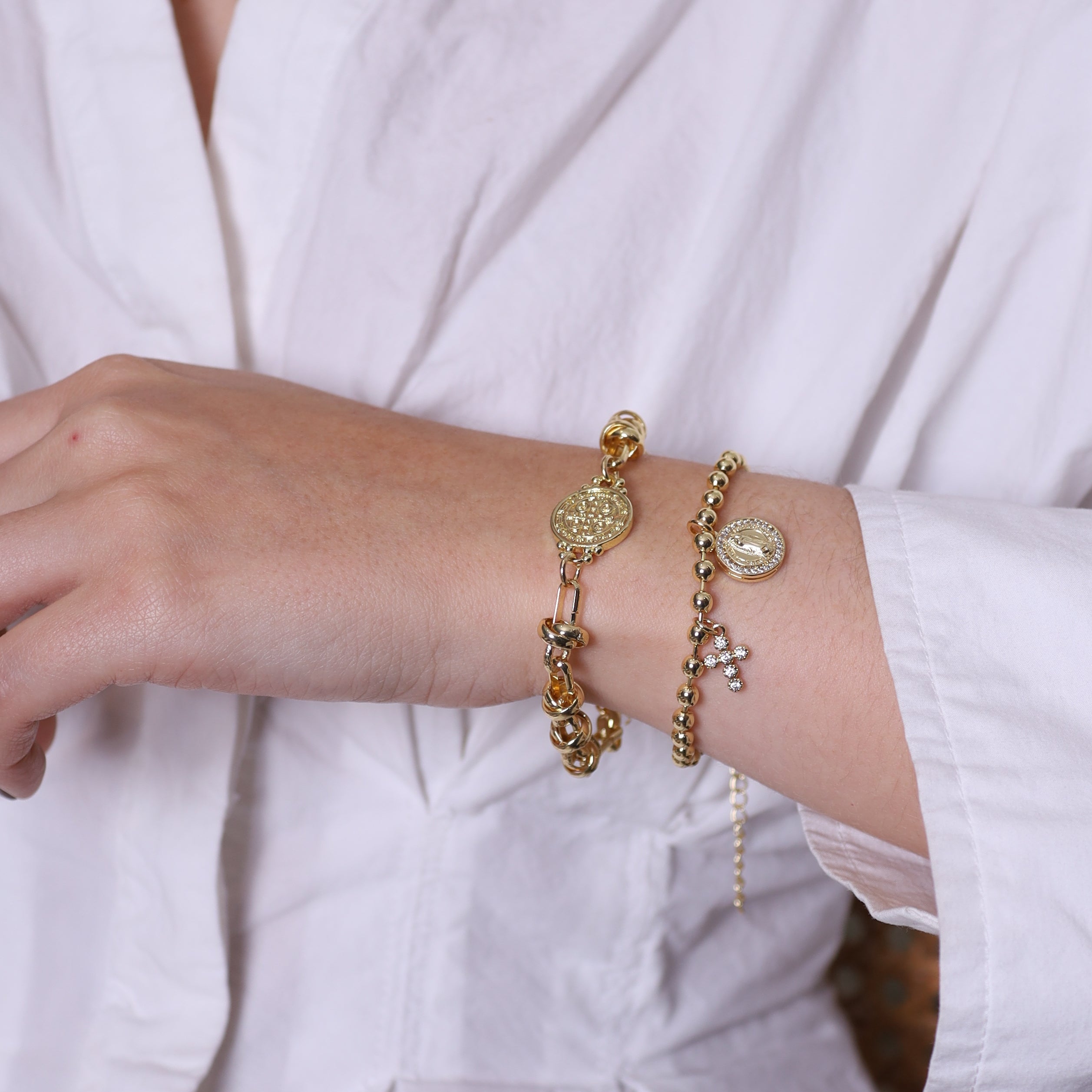 Pulsera | Pulsera Medalla Central San Benito