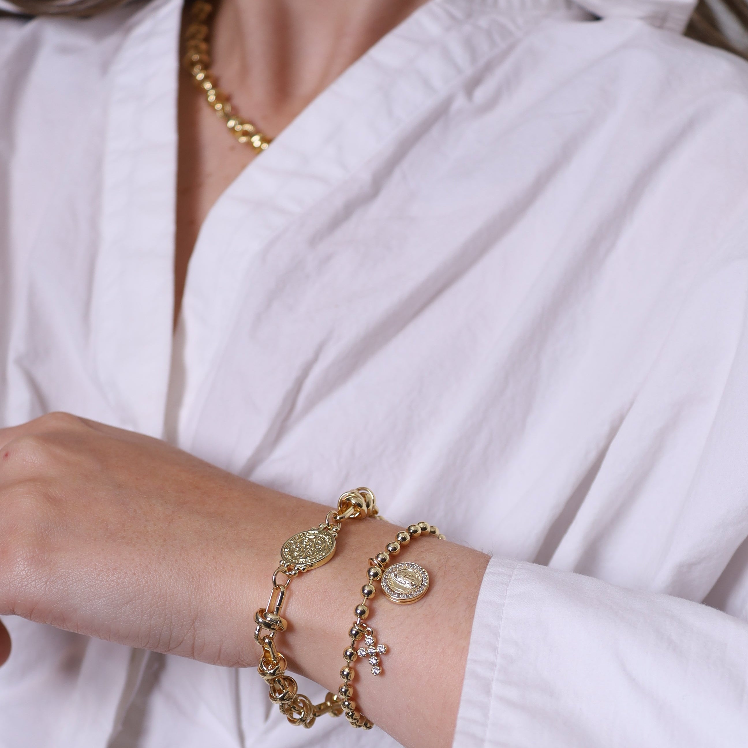 Pulsera | Pulsera Medalla Central San Benito