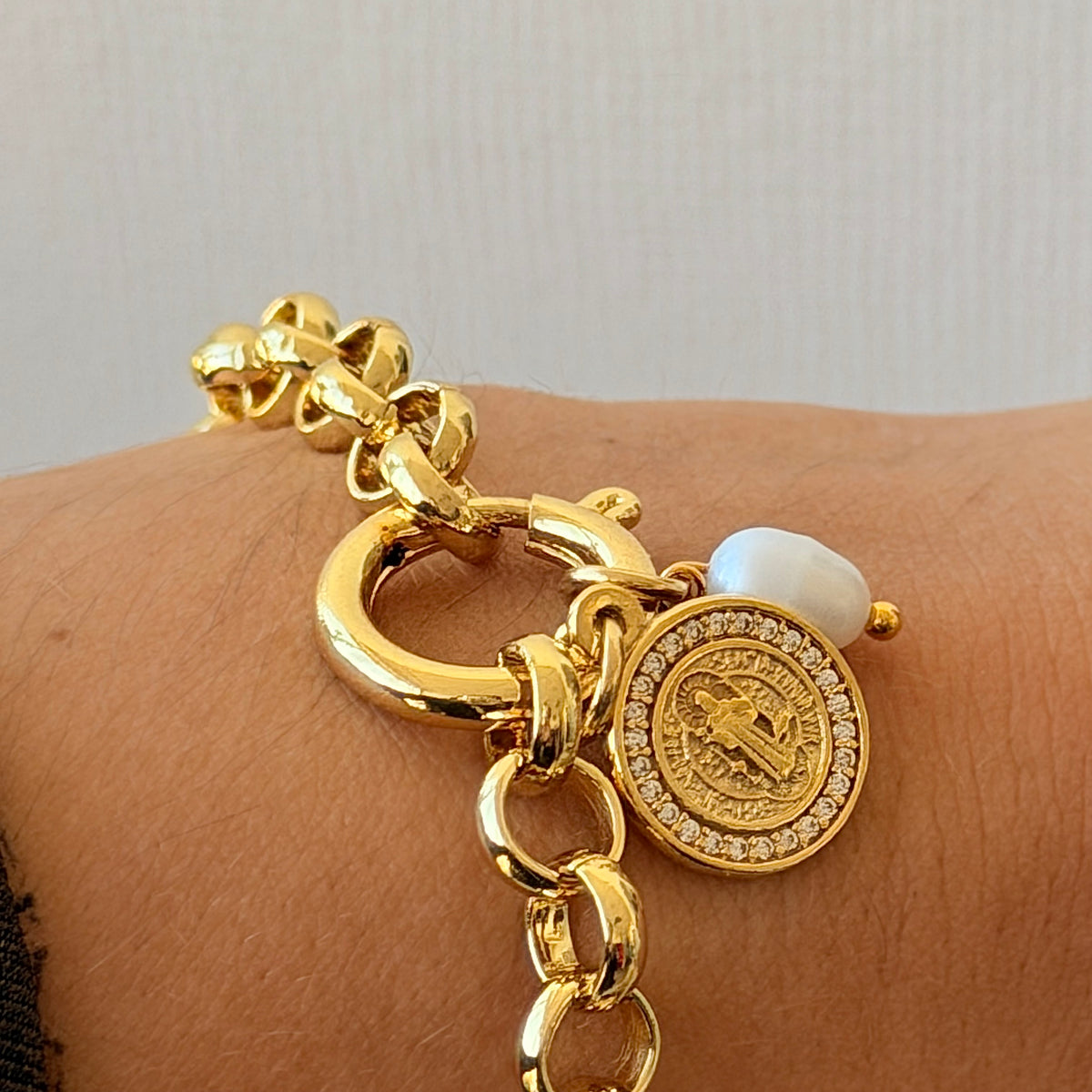 Pulsera | San Benito Pearl Round