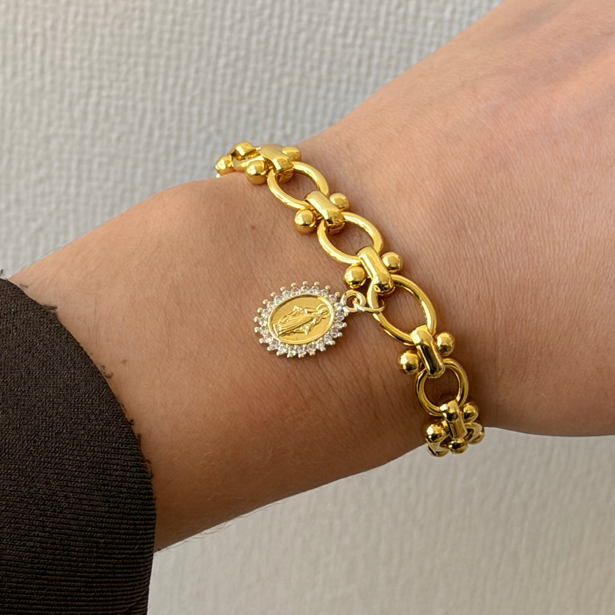 Pulsera | Virgencita Gold