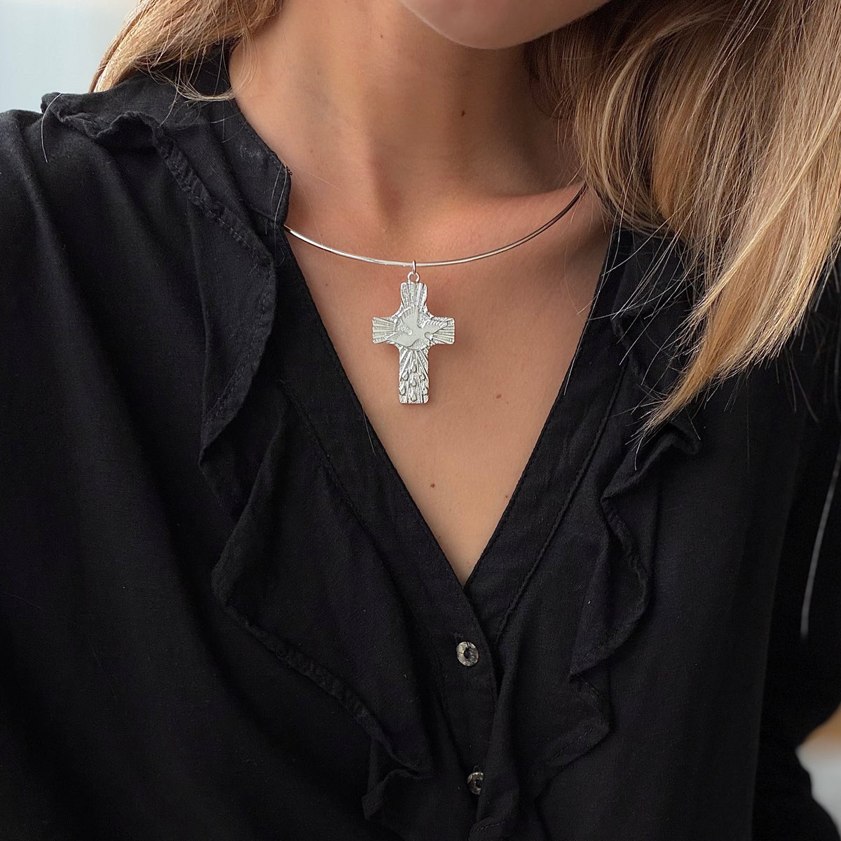 Collar | Tiara Cruz Silver