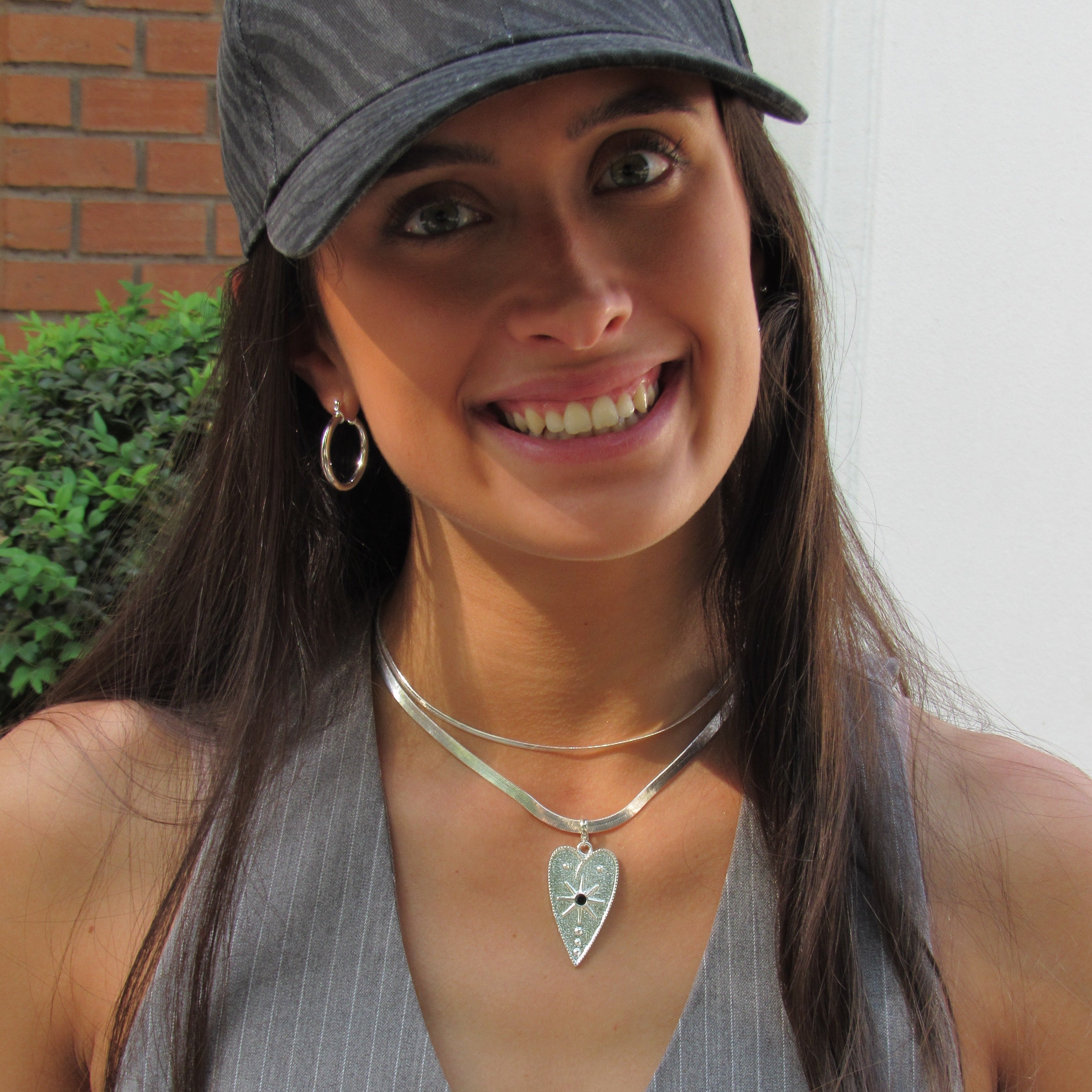 Choker | Cinta Fina Plata