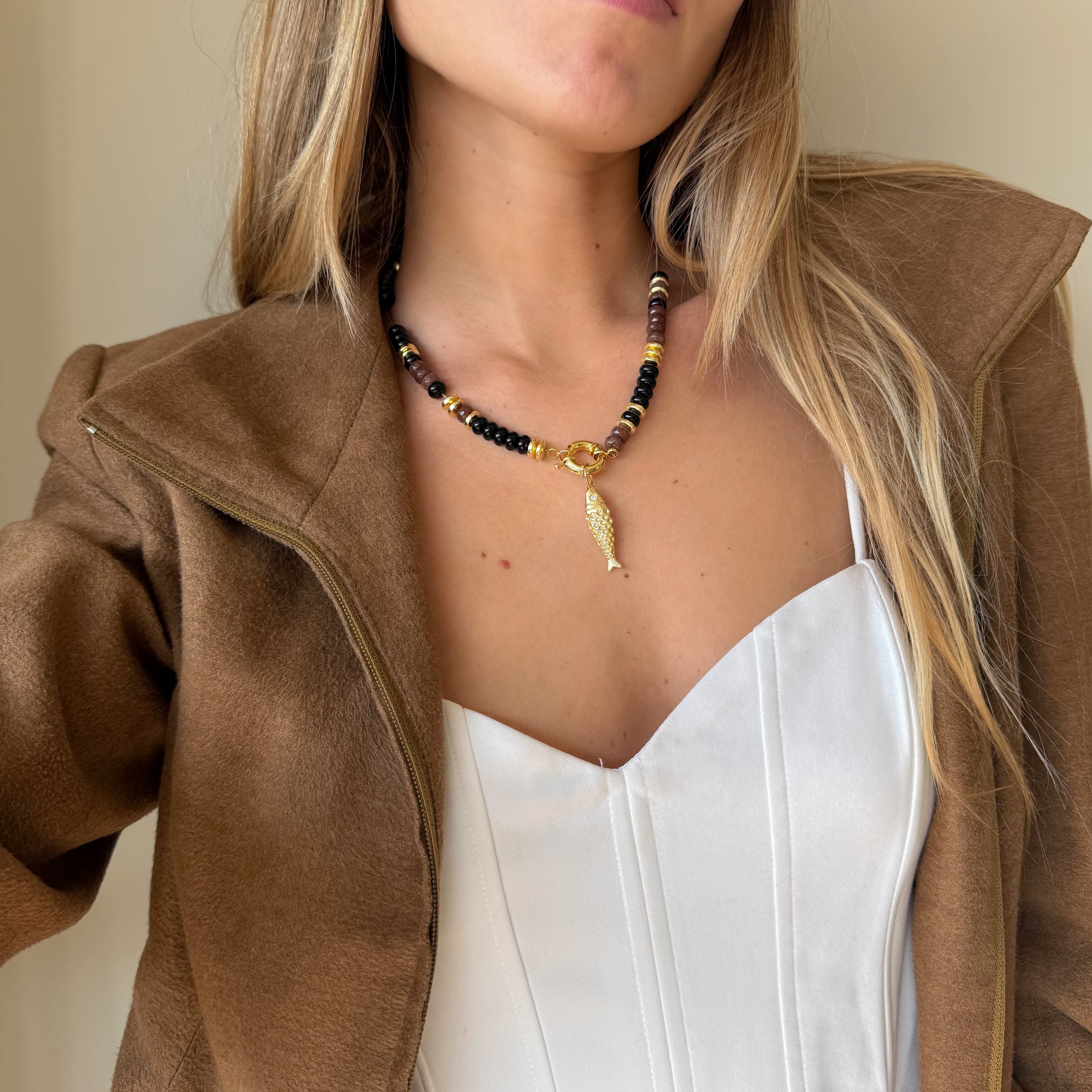 Collar | Colores: Brown