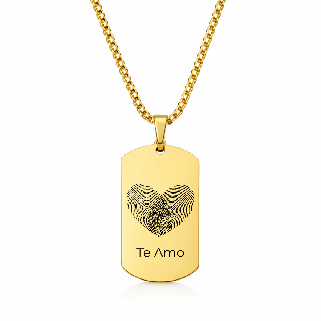 For Him | Placa Militar  Oro