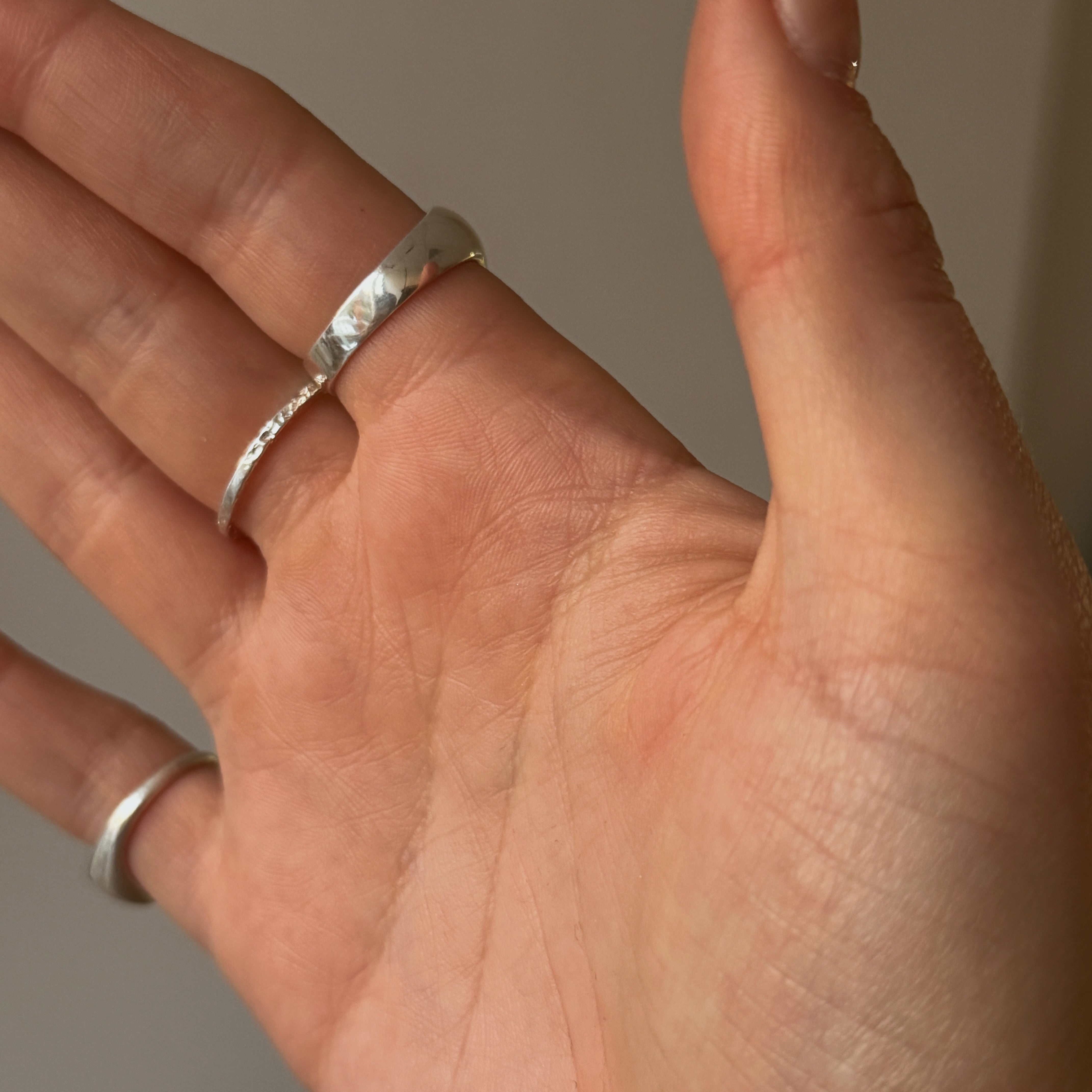 Anillo | Silver Heart Grabado