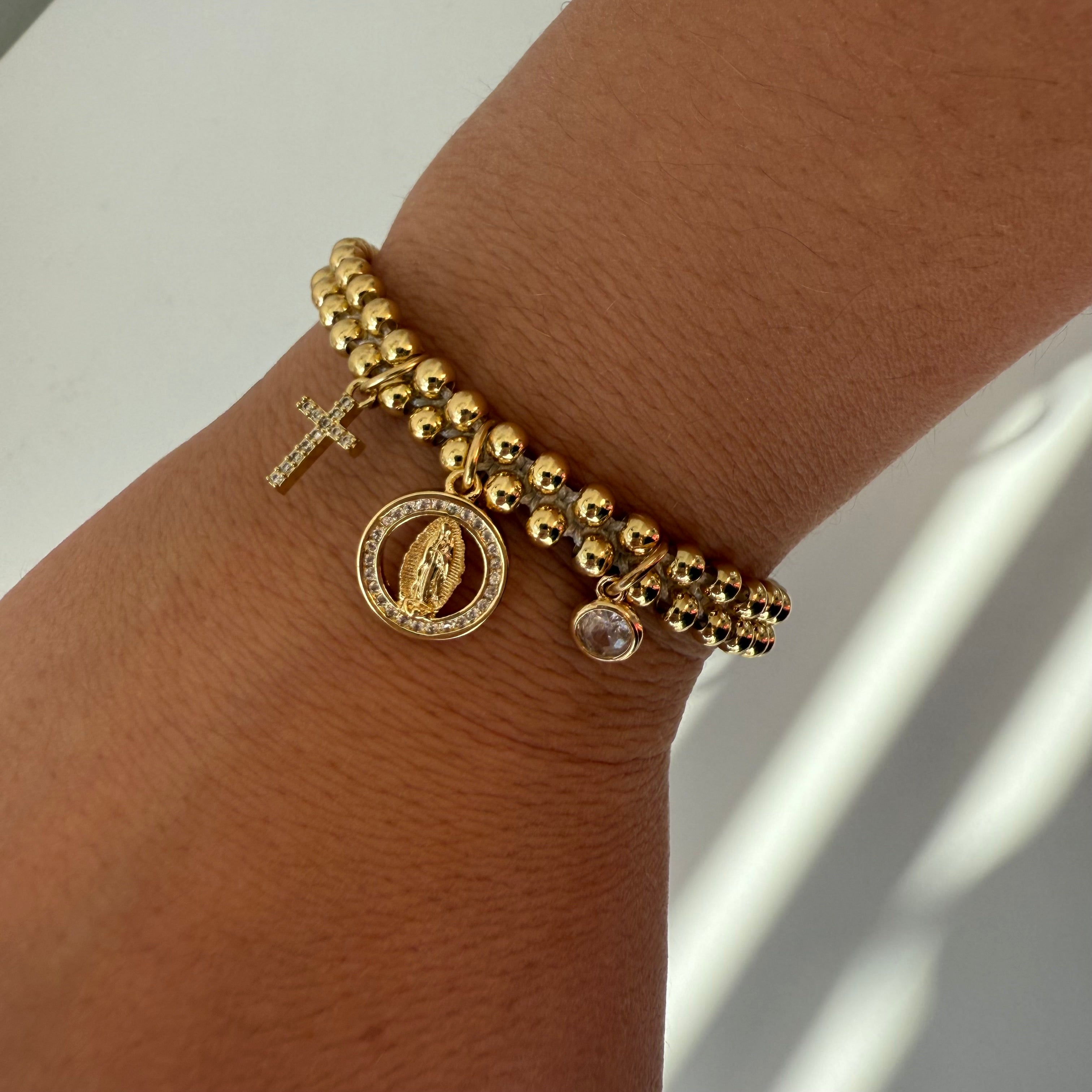 Pulsera | Virgencita White