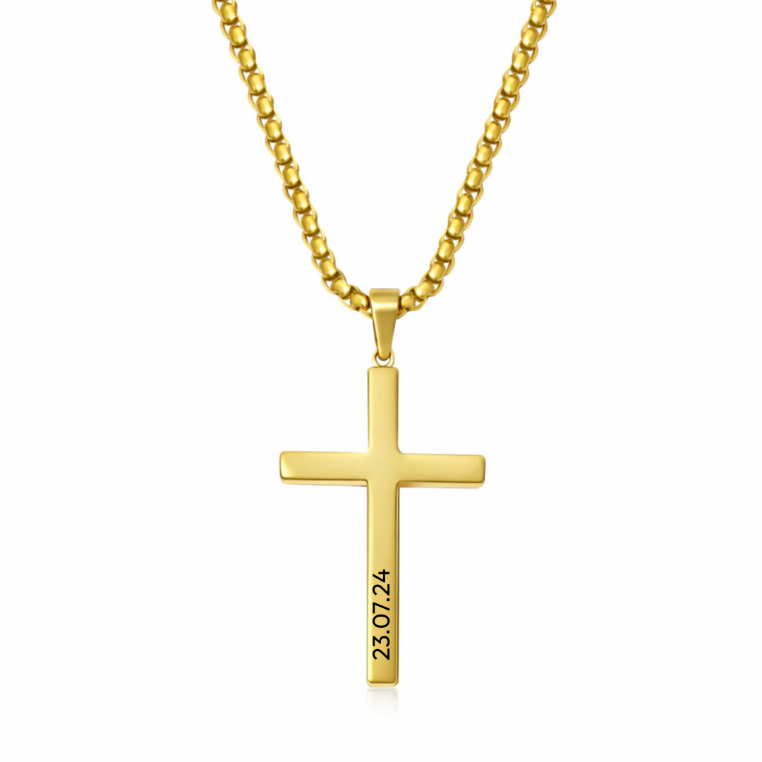 For Him | Collar Cruz Maxi Gold