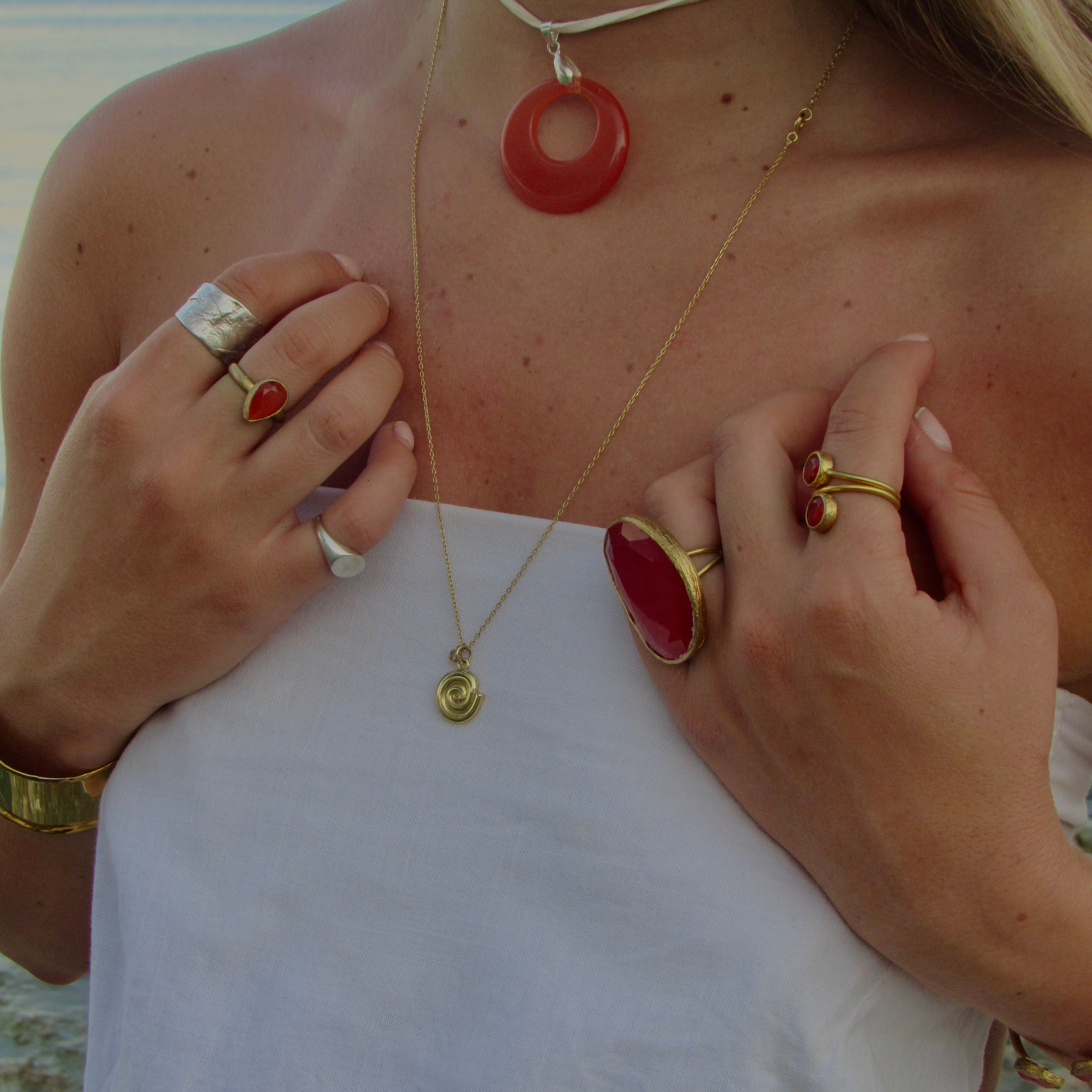 Anillo | Duo Orange