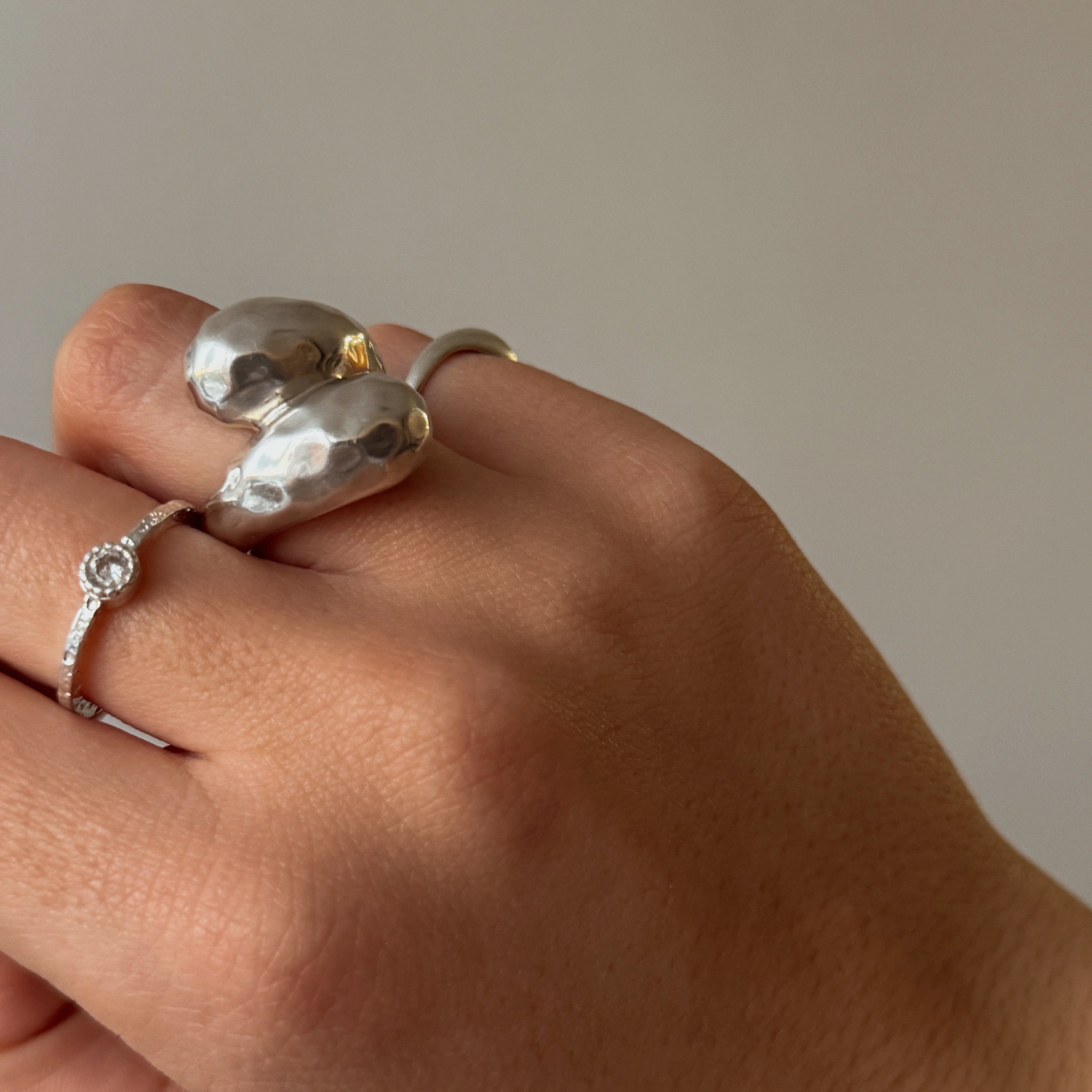 Anillo | Chunky Silver