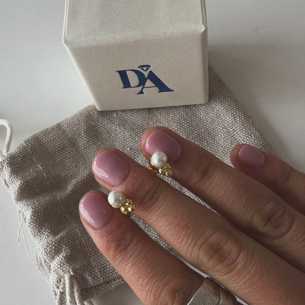 Aritos | Mini perla