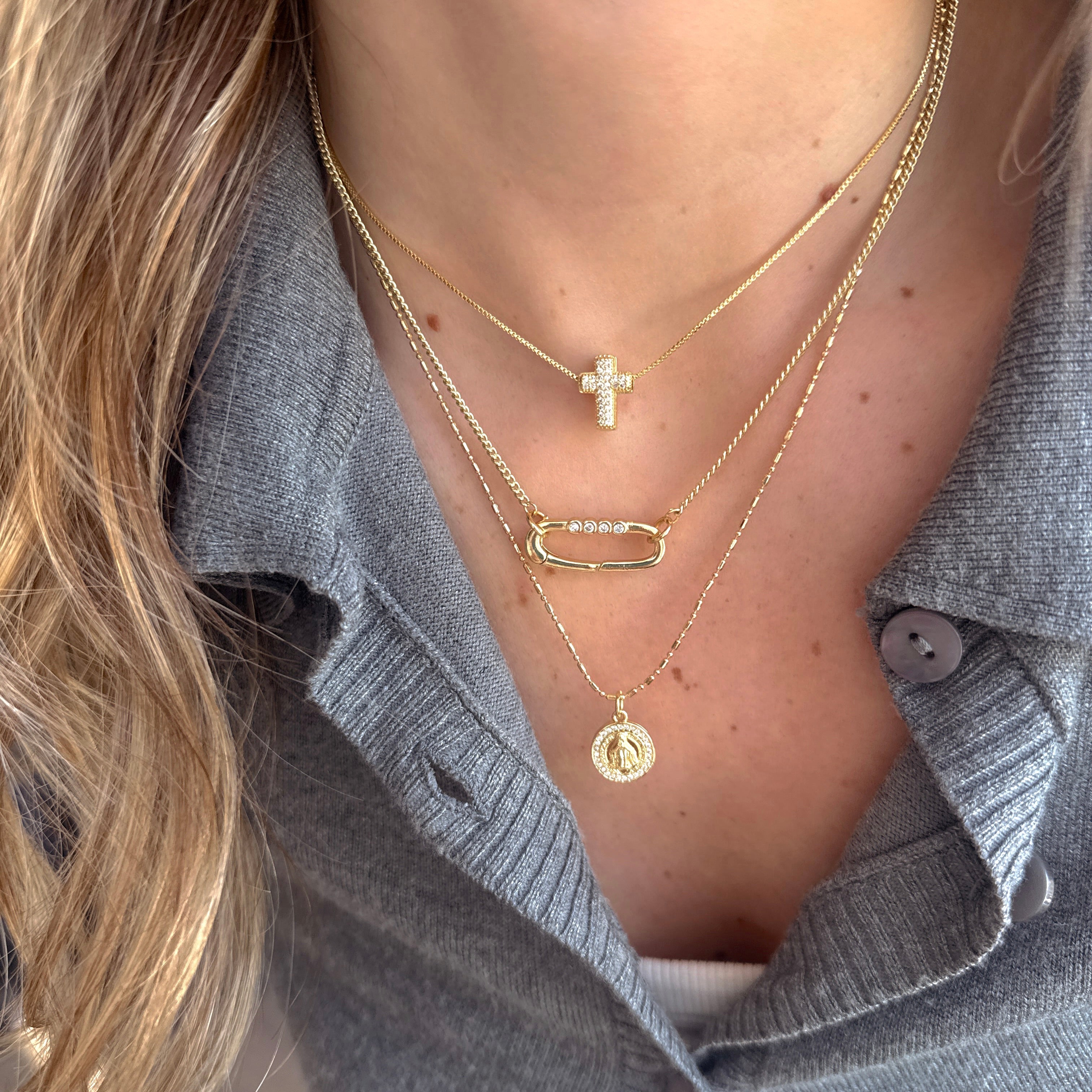 Collar | Virgencita con San Benito