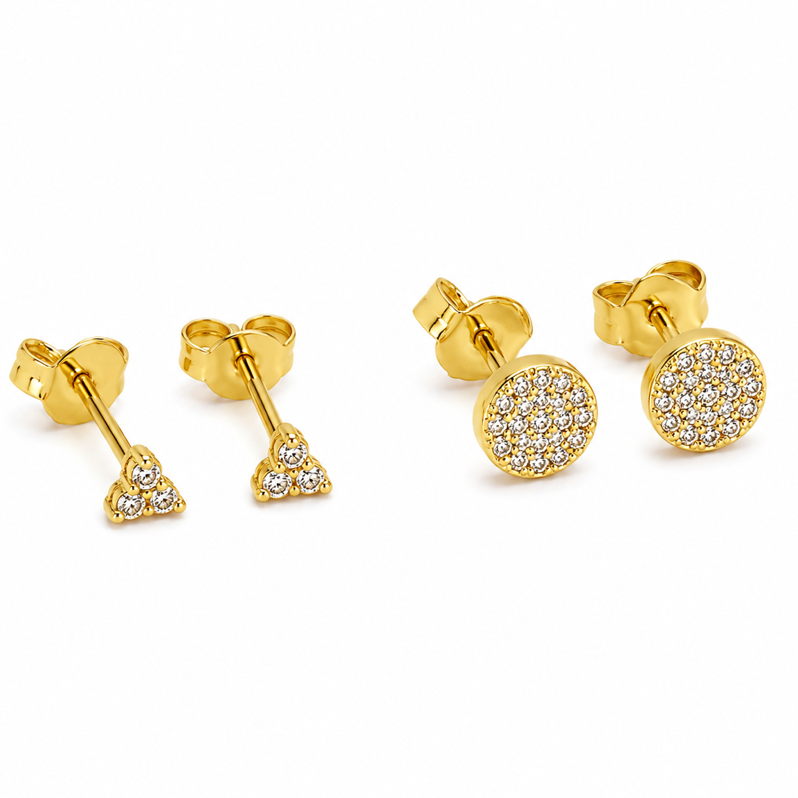 Aros |  Conjunto Elegant Gold