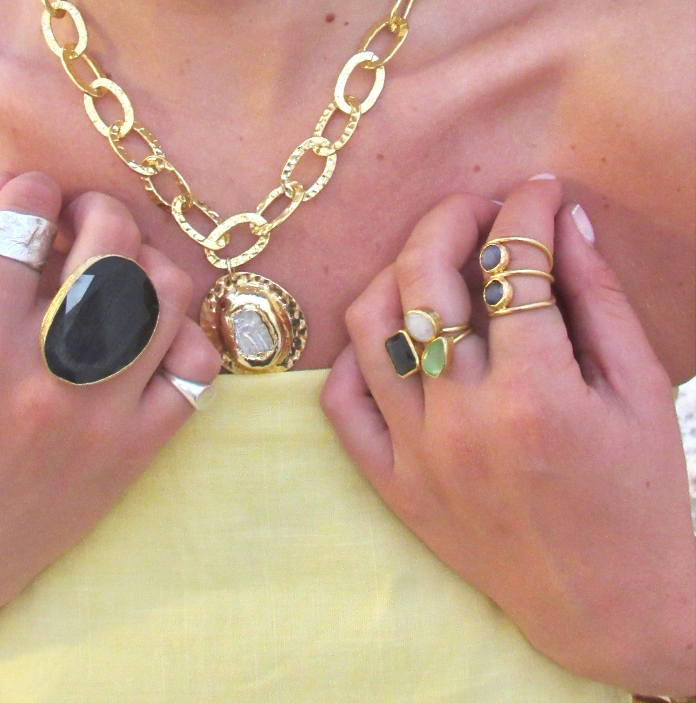 Anillo | Duo Deep Blue