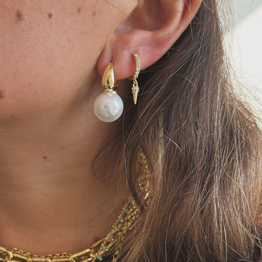 Argollas | Perlita L Gold