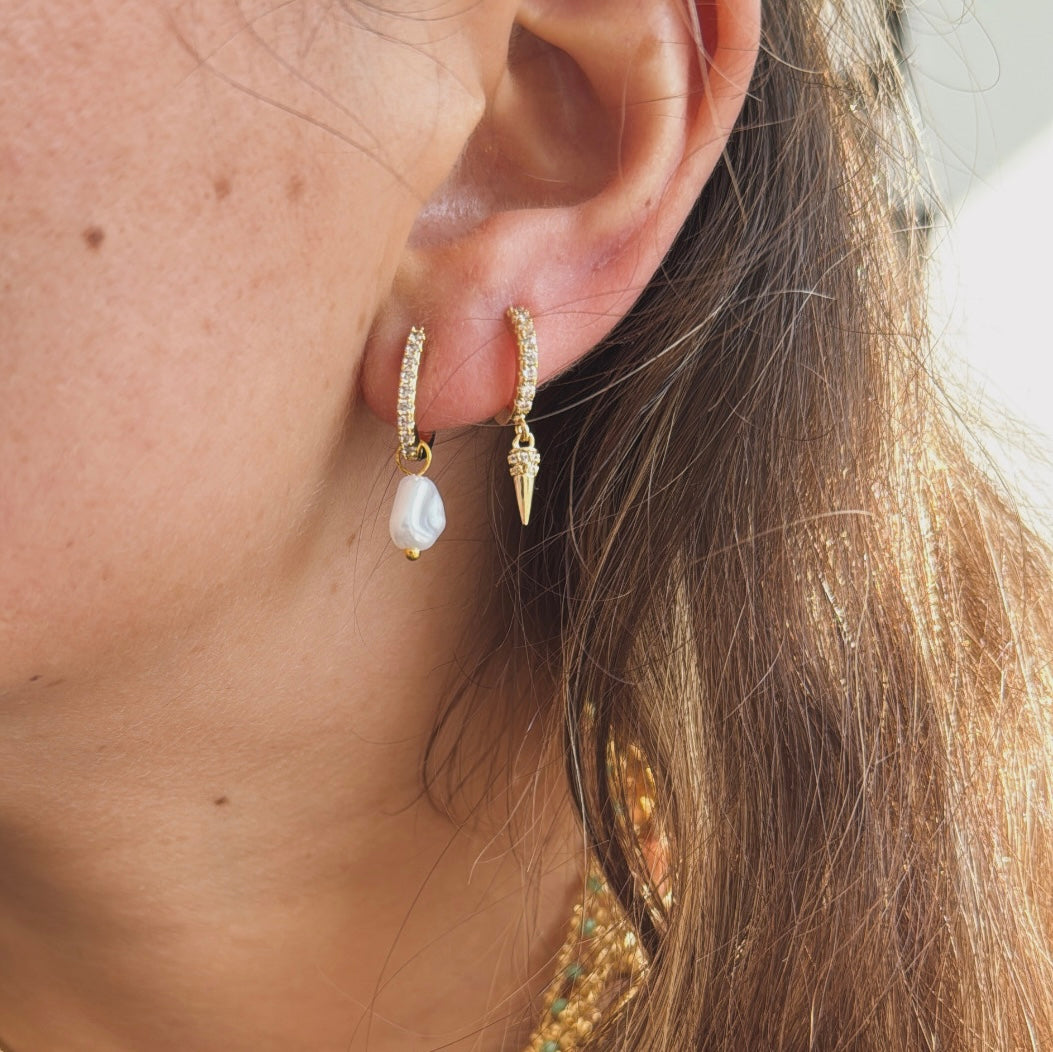 Argollas | Little Gold Pearl