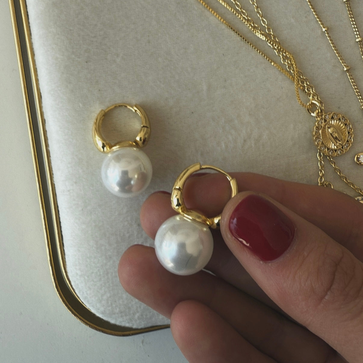 Argollas | Perlita L Gold