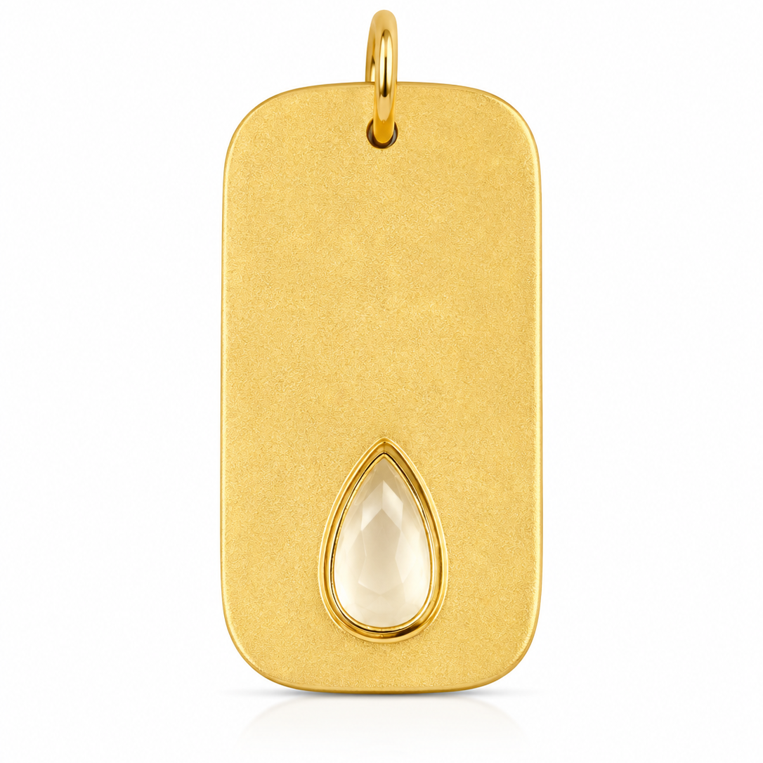 Collar Placa | Soul Writer Gold