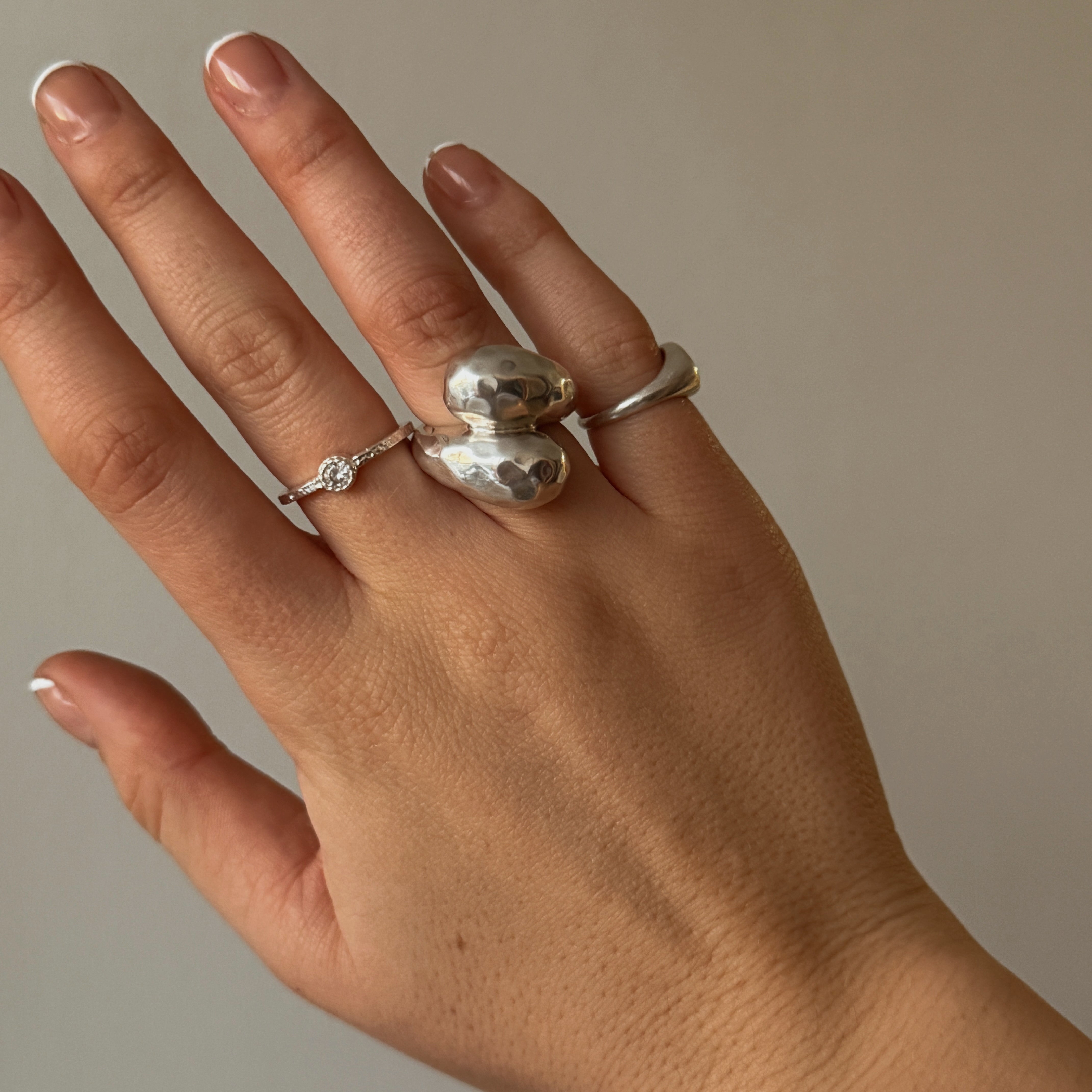 Anillo | Chunky Silver