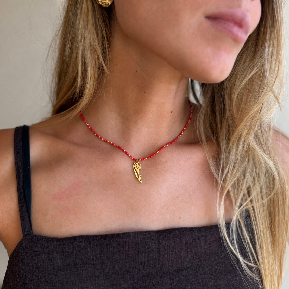 Collar | Alita Red Sunset