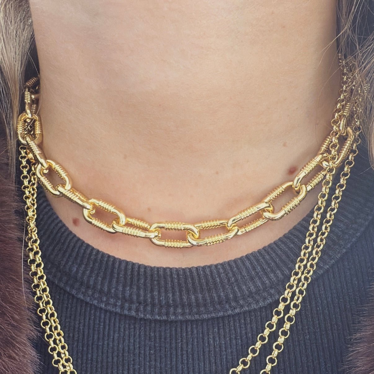 Choker | XL Gold
