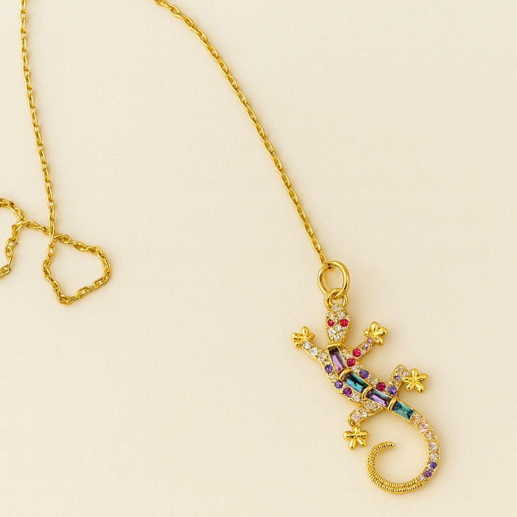 Cadenita | Amuleto Lagartija