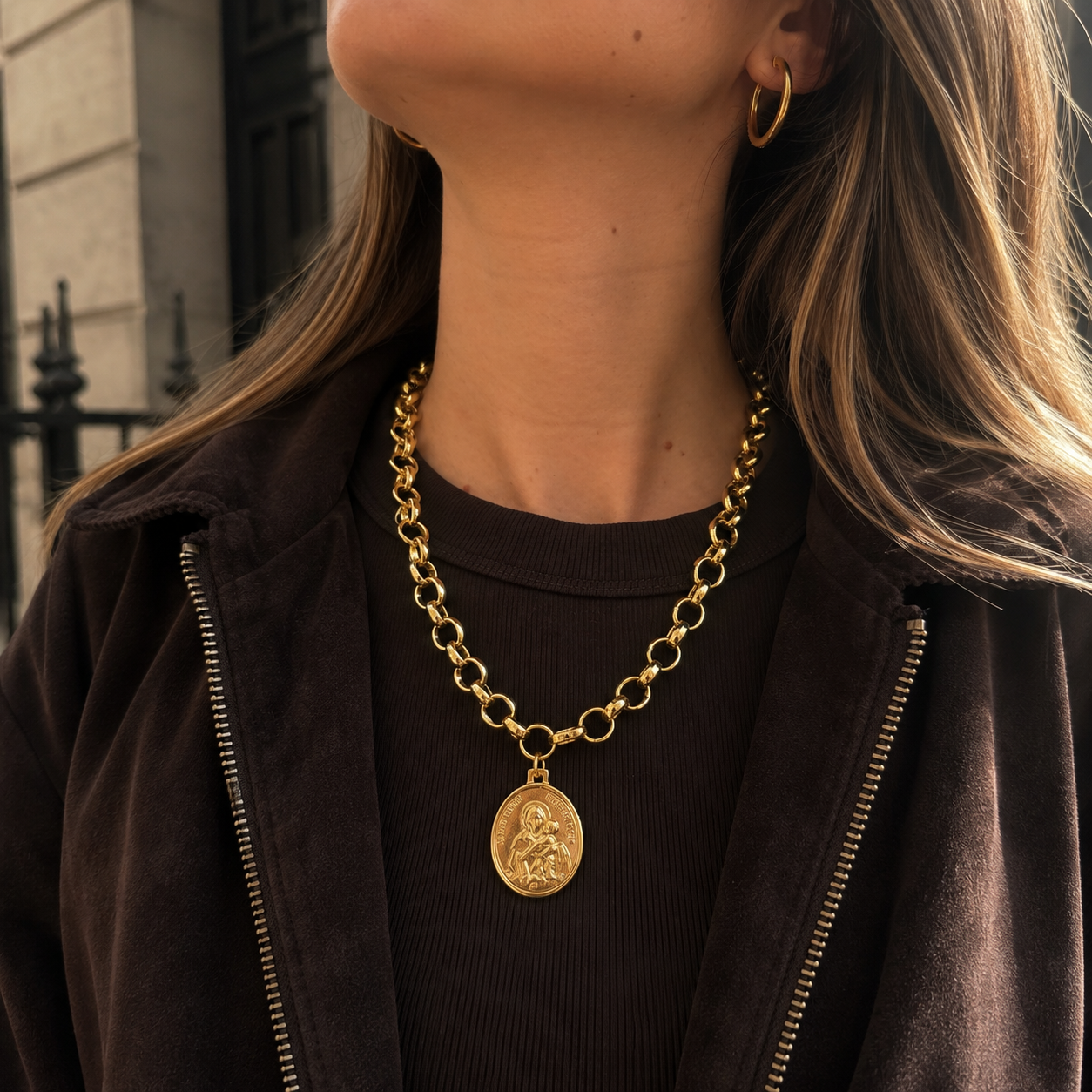Collar | Virgen Round