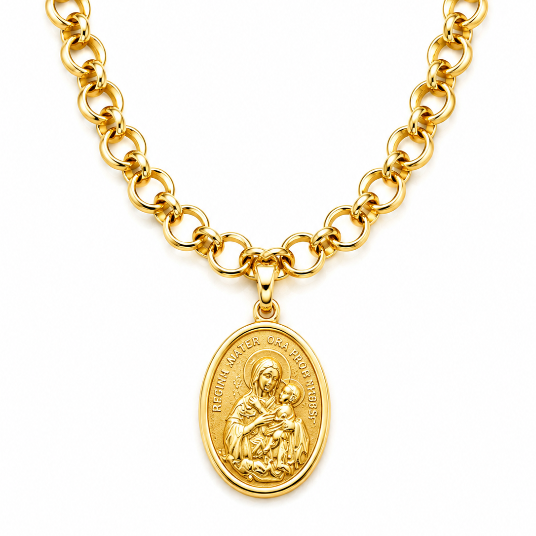 Collar | Virgen Round