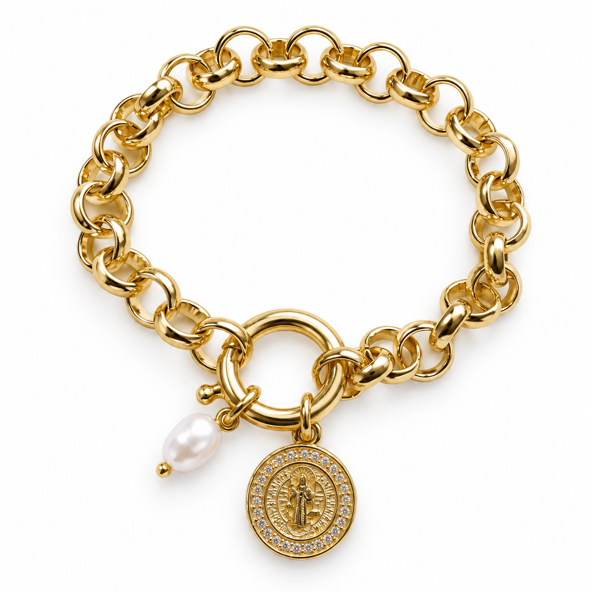 Pulsera | San Benito Pearl Round