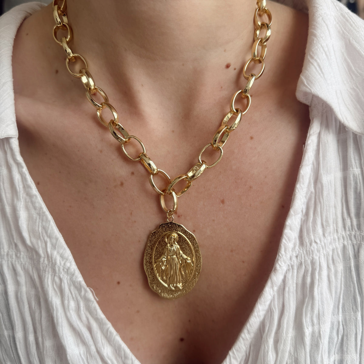Collar | Virgencita de los Rayos L