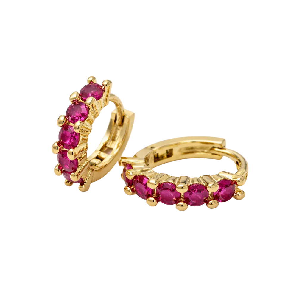 Aros | Piercing Fucsia